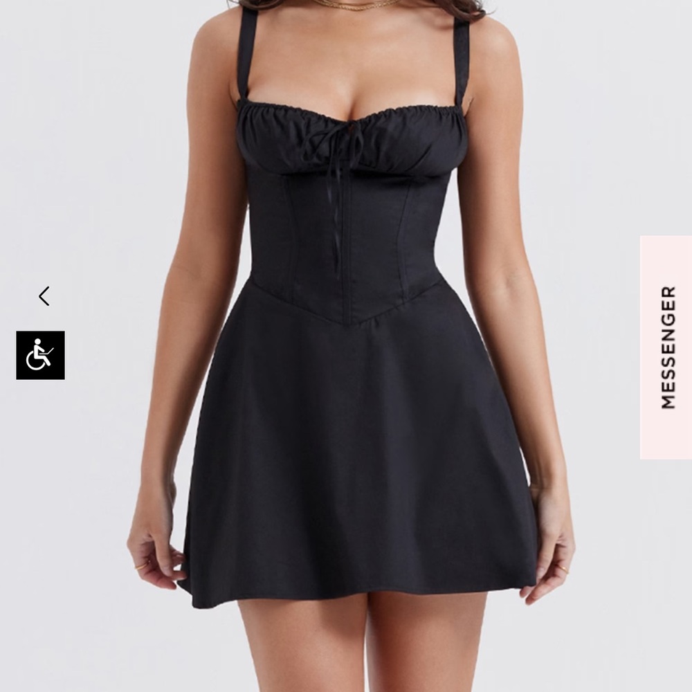 House of CB Carlotta Dress in black